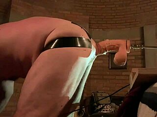 Bend over and take it like a good boy in this gay session