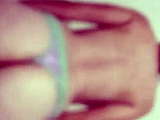 Latina milf enjoys happy moment