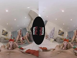 virtual taboo jingle hoes with blowjobs, orgy, and hardcore group action