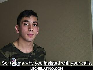 Hot 18YO Latino Amateur Jock POV Gay Sex