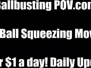 Teaching a lesson with ball kicking