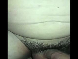 Hot amateur gets fucked between two guys.