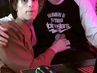 i'm passionate about gamer and his friend casey donovan blowjob and handjob... so hot