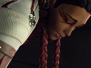 हेय, सेक्सी रेड BBC क्रीमपाई बनाने में मजा लेती है