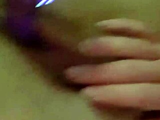 Woman Licks Pussy While Using Vibrator for Masturbation