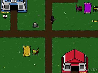 big tits goth babe gets her pussy wrecked in hentai sex game part 5