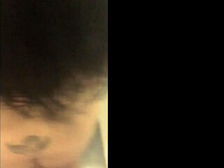 Naughty young Czech couple with tattoos plays in the shower, touching boobs and penis