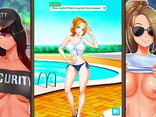 Hot Busty Business Game