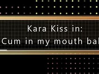 Ebony Teen Kara Kiss Begs For Your Cum In Interracial Jerk Off Instructions