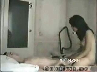 Spanish couple keeps fucking in reality creampie