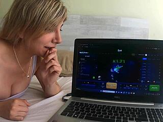 I’m riding hard on top with BF’s dad