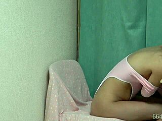 Can You Spot The Cameltoe Under The Desk With Sarina?