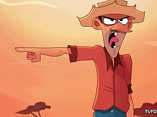 Excited hillbillies film young girl's small panties on clothesline!