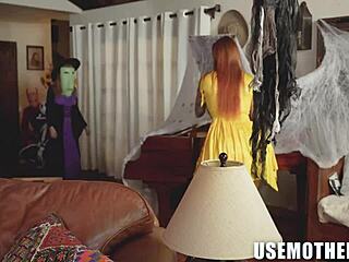 Halloween Pranksters Sophia Locke And Evie Christian Get Fucked By Anthony Pierce And Tony Sting!