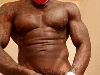 Hey, you ready to worship this big black monster cock? Hallelujah Johnson celebrates the holiday with solo action.