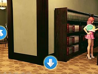 Petite Tattooed Teen Sets Date In Fantasy Roleplay Game