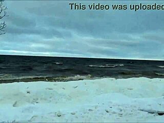 winter walk with no panties under pantyhose, so daring!