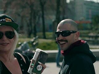 Italian Fan Bends Over for Muff Diving and Fucking in Berlin!