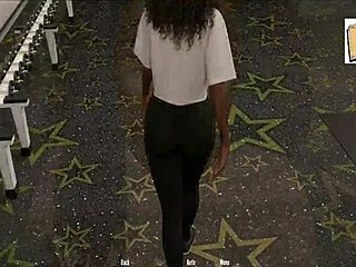 katie teases with her big tits and ass