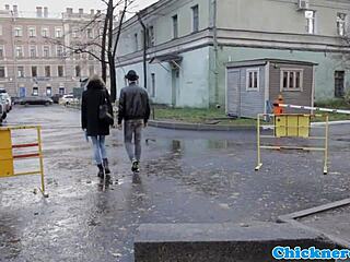 omg this petite teen with glasses got pounded after class in the classroom 😍