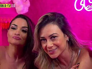 Sexy Bisexual Partners in Lingerie Engage in Crazy Anal Assfucking