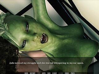 Walkthrough and gameplay of the visual novel Tales from the unending void 93 on PC.
