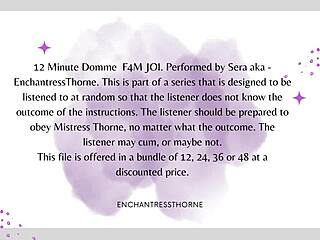 domme gives joi to f4m?