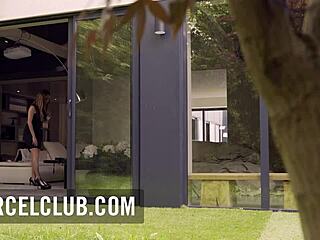 Cara st germain, french escort, shows off at home