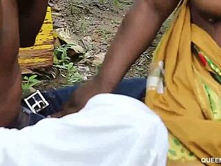 big black african girl says she loves fucking outdoors with her big ass getting creampied