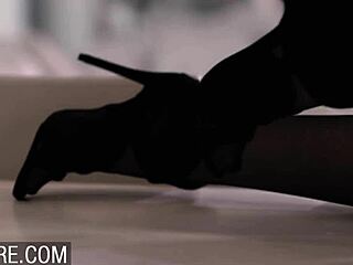 blonde and brunette beauties in fetish gear with 2 guys. are you blowing them missionary?