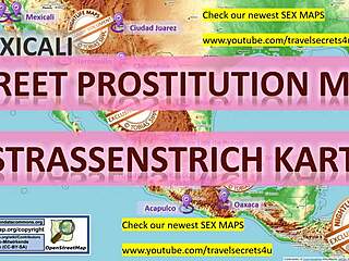 Mexicali Mexico Street Map Of Brothels And Prostitutes
