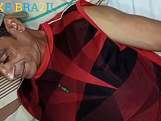 agatha kent catches myke brazil at motel and pounds him hard