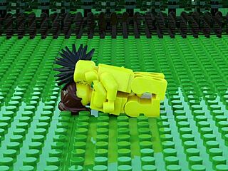 3D Lego porn with intense anal and cunilingus action