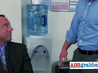 Nasty hunk gets intense oral from muscled bear