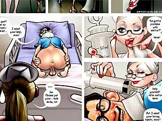 Feel The Passion In Night Nurse Cartoon Comics