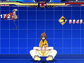 Dongwan battles Rinne in wild animated hentai action