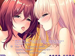 Yokorenbo scene 8 with subtitles: A mix of anime and hentai