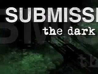 Skinny femdom uses toys on bound partner