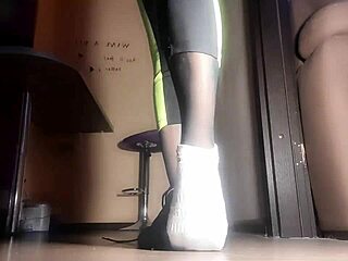 sweaty feet after training