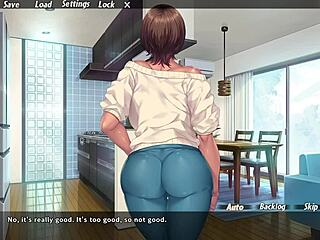 Caught fapping to step mom's friend in kitchen drama