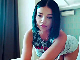 Latina Whore In Cosplay Lingerie