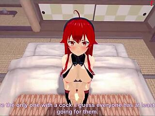 Eris and Roxy Get Naughty in Mushoku Tensei Full Movie on Sheer Fantasyking3.