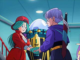 Dragon Ball Kame Paradise 2 Multisex Time Travel Fuckery with Bunny Costumes. Milf Master Boobs in Wild Game Action.