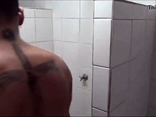 Latin Men Engage In Passionate Fucking And Sucking In The Showers, Exploring Big Cocks And Hardcore Action