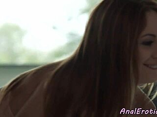 Euro Babe Bent Over for Deep Anal After Teasing