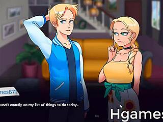 life in woodchester part 2, where the characters date and play games