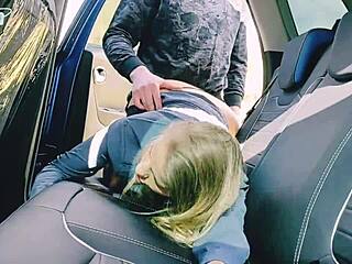 Trip Ends With Big Cumshot On Pussy In Pov, Clothes Ripped During Cheating Fuck Part 2