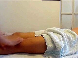 Wow! Full Service at Real Asian Massage Parlor with Huge Finish