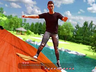 peeping tom on naomi's pussy