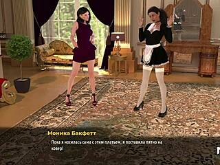 Fashion business commands take off clothes and assfuck in 3d anime